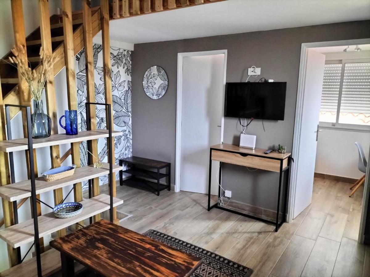 "Les Bambous" Studio Cosy Climatise Au Calme De 37 M2 Parking Gratuit A Argeles Sur Mer ภายนอก รูปภาพ